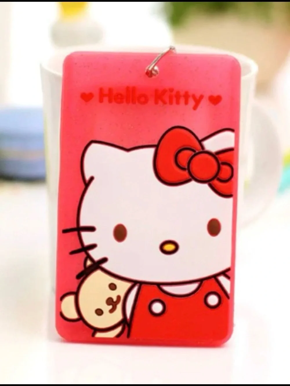 Cute Character Lanyard Card Holder